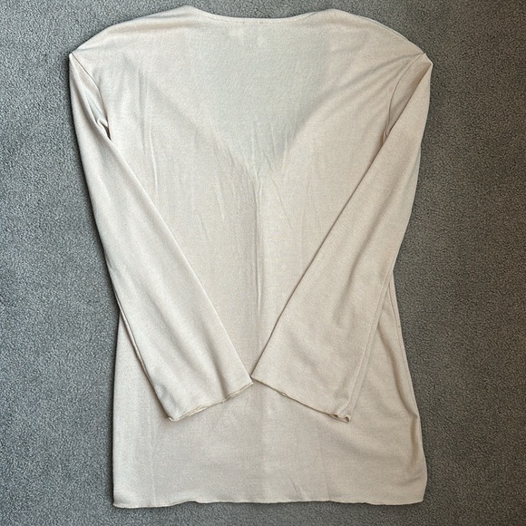 Princess Polly Macy Cardigan in Beige Size 0 - Picture 6 of 10